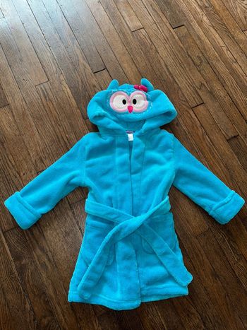 Robe de chambre douce pekkle  3 ans