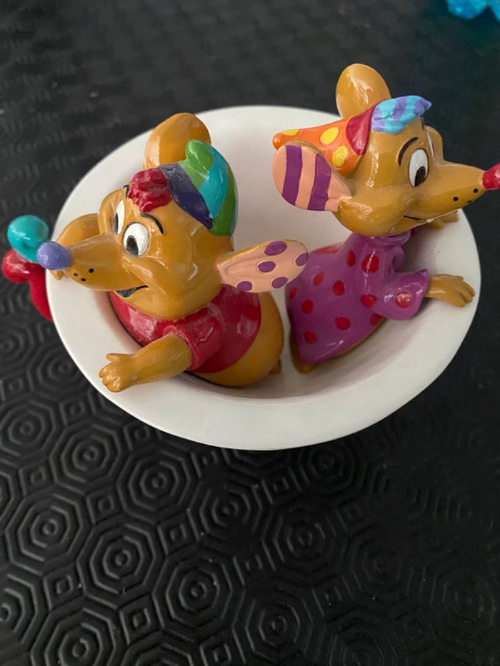 Figurine disney Britto cendrillon tasse souris