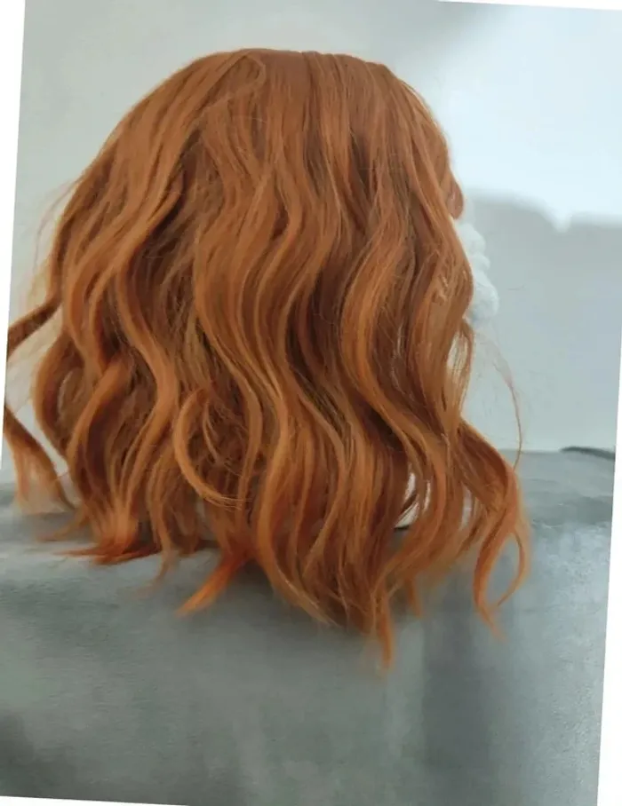 Perruque Naturelle Rousse Glamour Tendance - photo numéro 10
