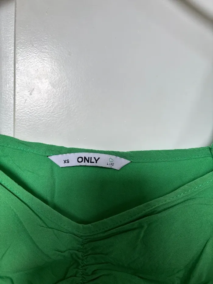 crop top vert, Only - photo numéro 2