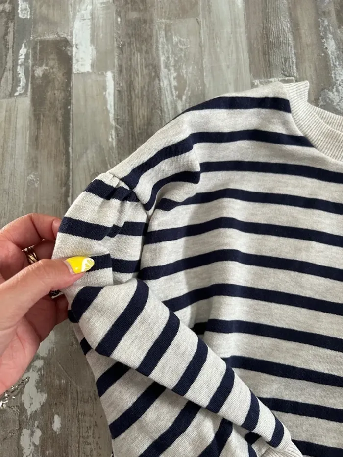 Pull marinière fille Monoprix T6 ans - photo numéro 2