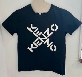 T-shirt noir 10 ans kenzo