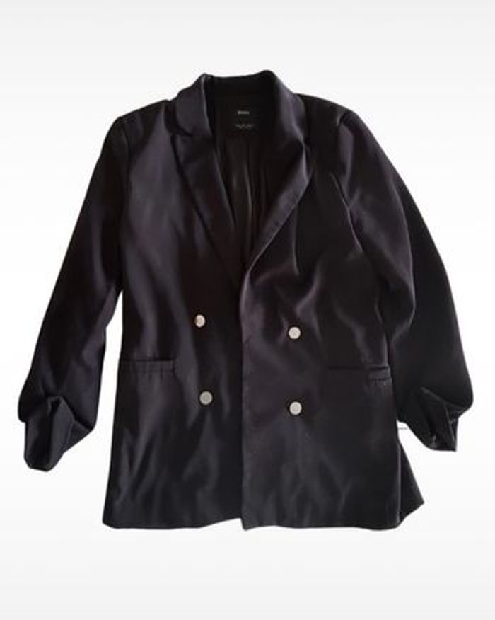 Blazer noir Bershka