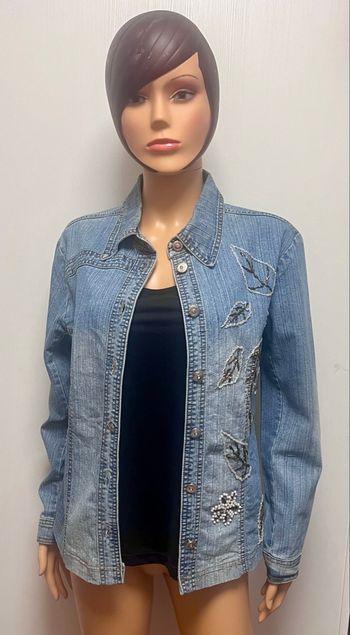 Veste en jean multiples 