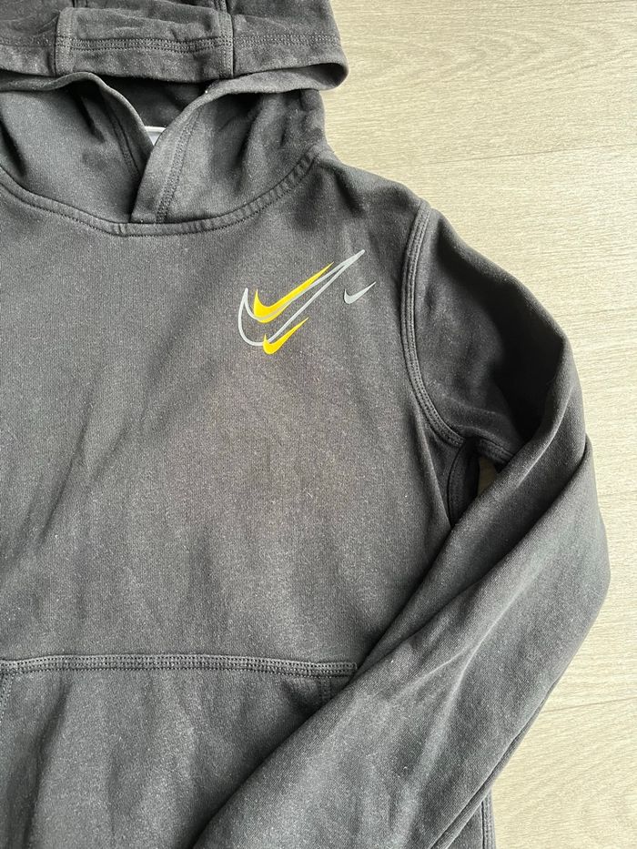 Sweat à capuche noir Nike taille L enfant