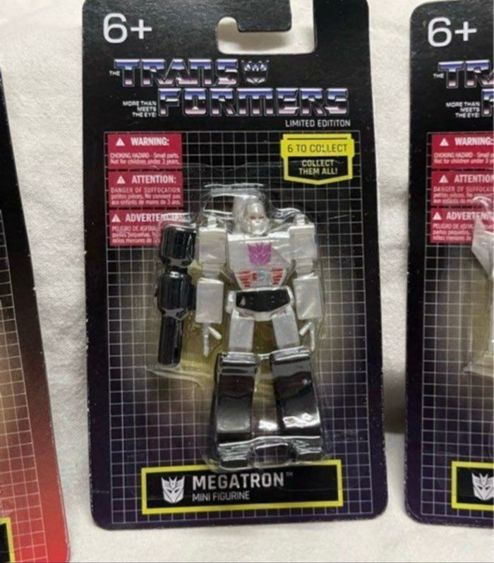 Collection complète 6 Figurines Transformers édition limitée HASBRO neuves scellée - photo numéro 3