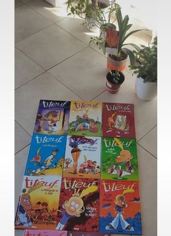 Lot BD Titeuf Tomes 1 à 11