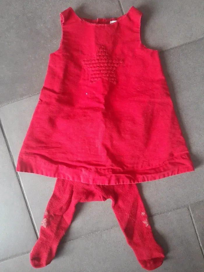 Robe et collant