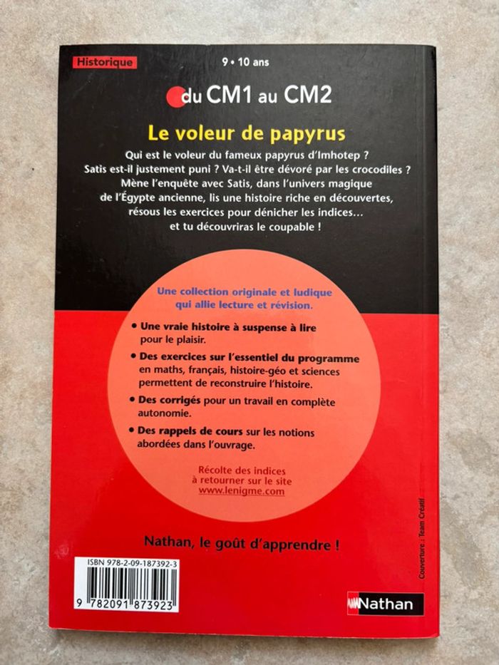 Livre l’énigme des vacances - photo numéro 2