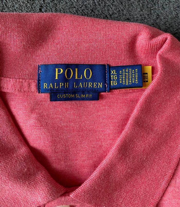 Polo Ralph Lauren rose - photo numéro 2