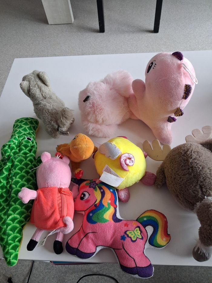 Lots de 9 peluches assorties - photo numéro 6
