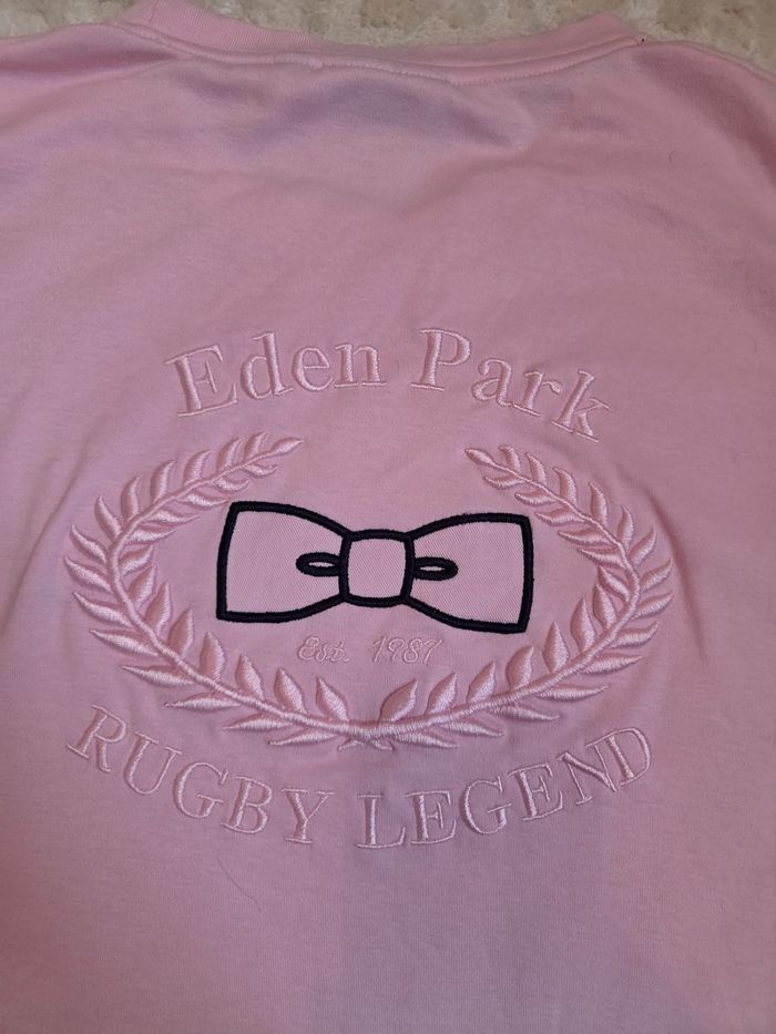 T-shirt manches longues Eden Park Homme Taille XXL Rose - photo numéro 3