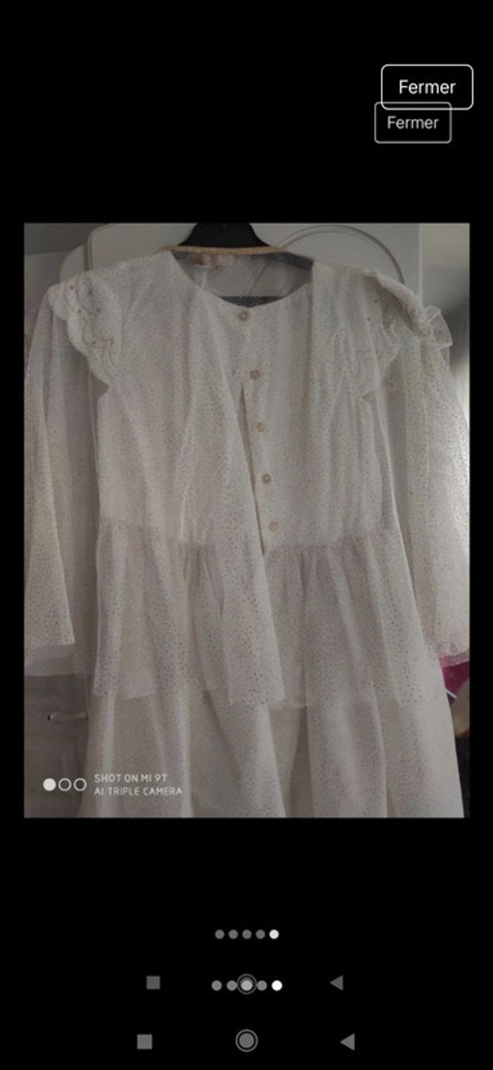 Ensemble robe gilet cérémonie fête 8 ans - photo numéro 4