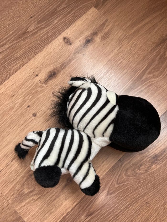 Peluche Big Headz Zèbre - photo numéro 4