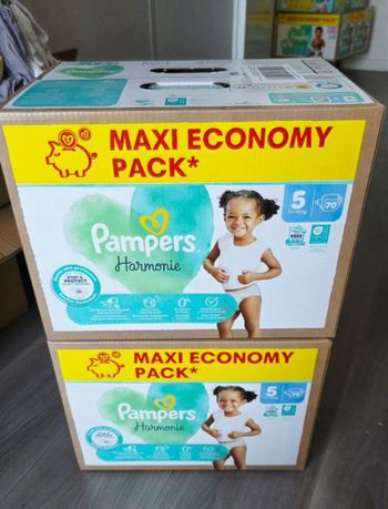 Pampers harmonie taille 5