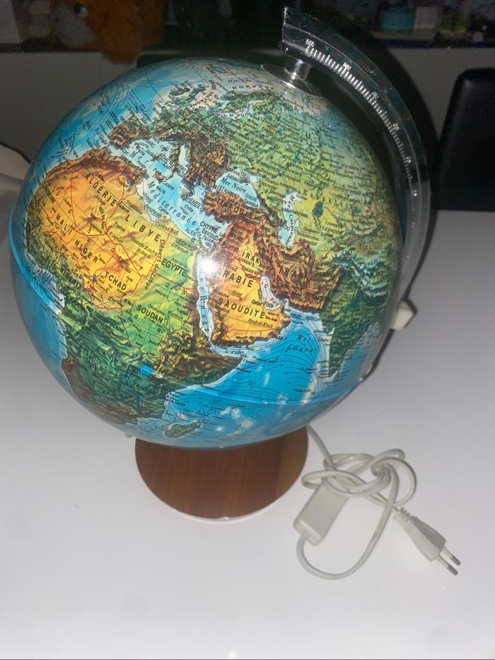 Mappemonde vintage - photo numéro 4