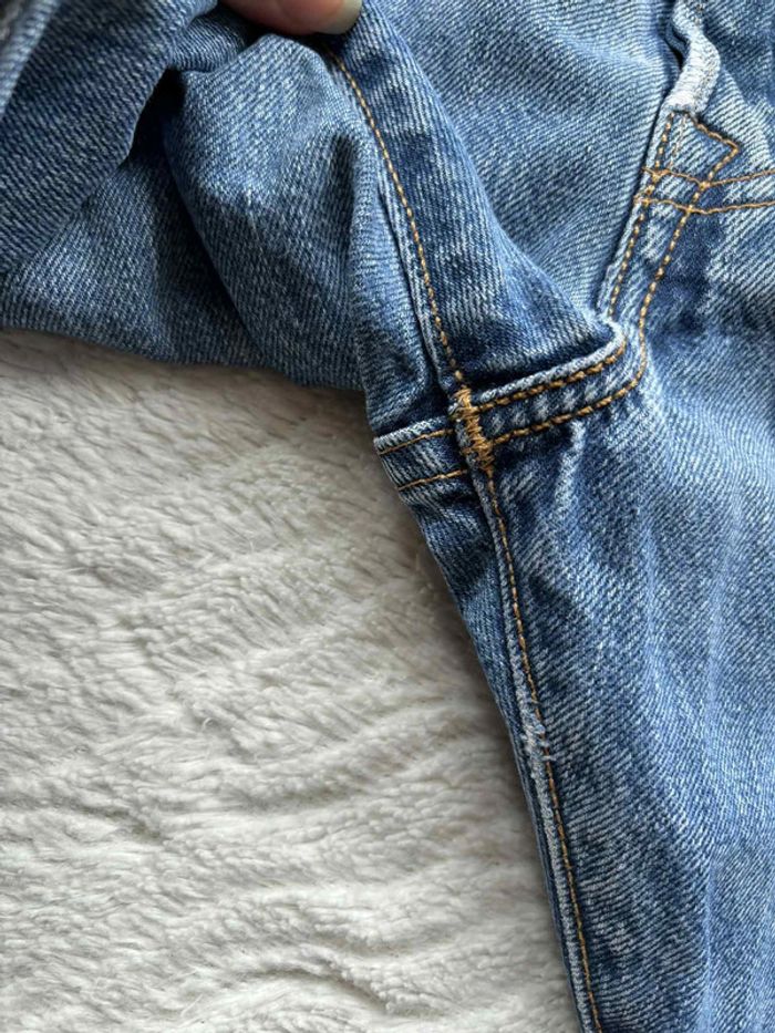Jean Levi’s 501 bleu homme coupe relaxed droite ample taille W38 48 XL - photo numéro 6