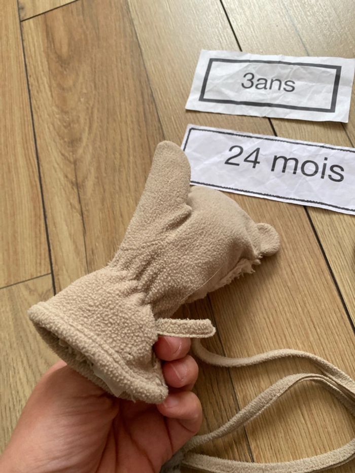 Lot paires de moufles chaudes isotoner - photo numéro 3