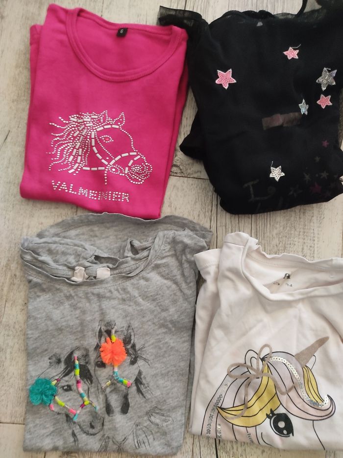 Lot de vêtements fille 6/7 ans - photo numéro 2