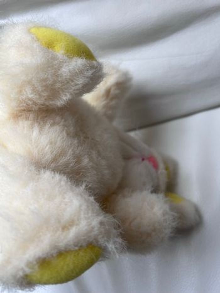 Peluche Lapin vintage 25 cm - photo numéro 5