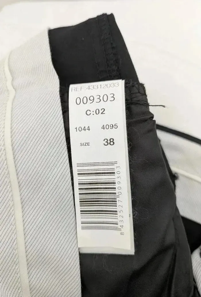 Pantalon noir en coton - Mango - taille 38 - photo numéro 6