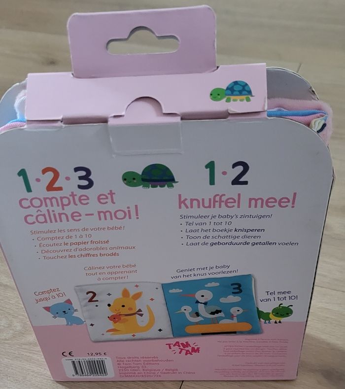 Livre tissuapprend a compter - photo numéro 3