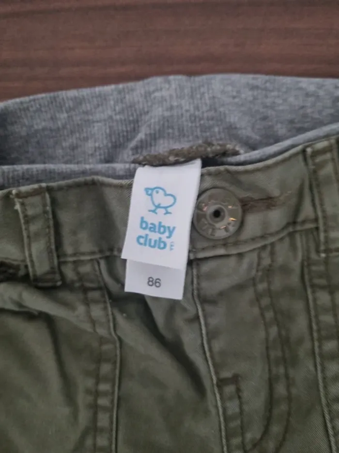 Lot 4 pantalons/bermudas ete bébé taille 18 24 mois - photo numéro 5