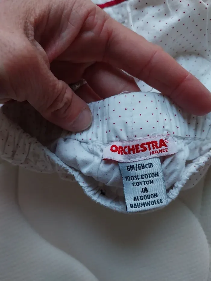 Short fille 6 mois - photo numéro 3