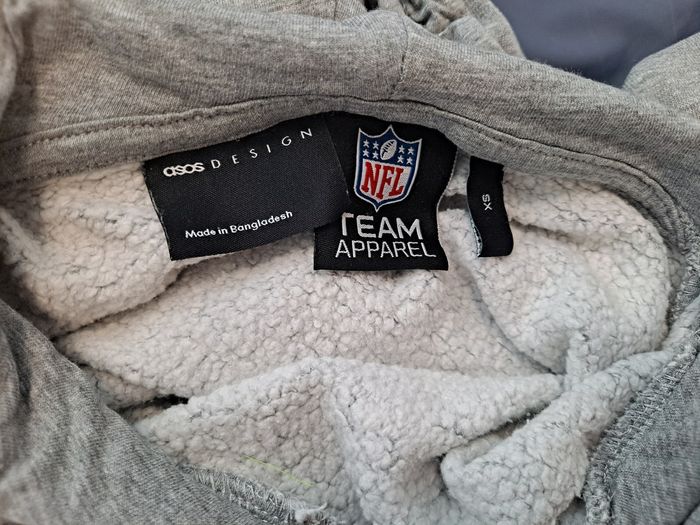 hoodie sweat à capuche asos nfl football américain taille xs 14ans 16ans - photo numéro 5
