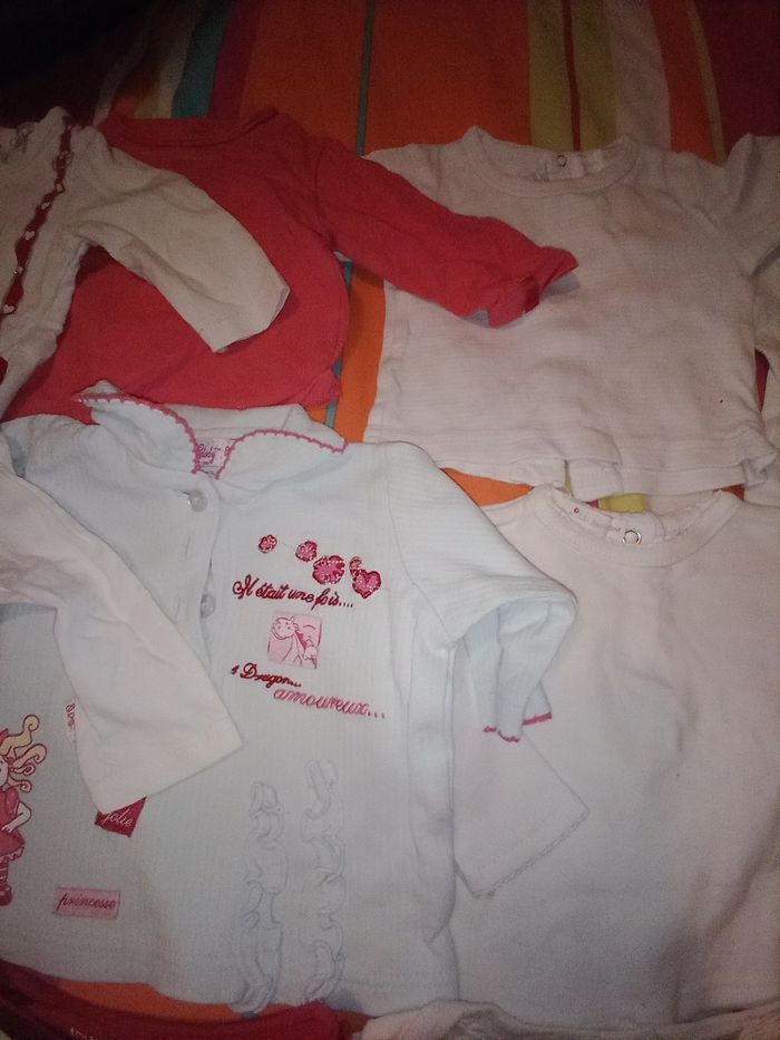 T-shirt manche longue 3 mois - photo numéro 3