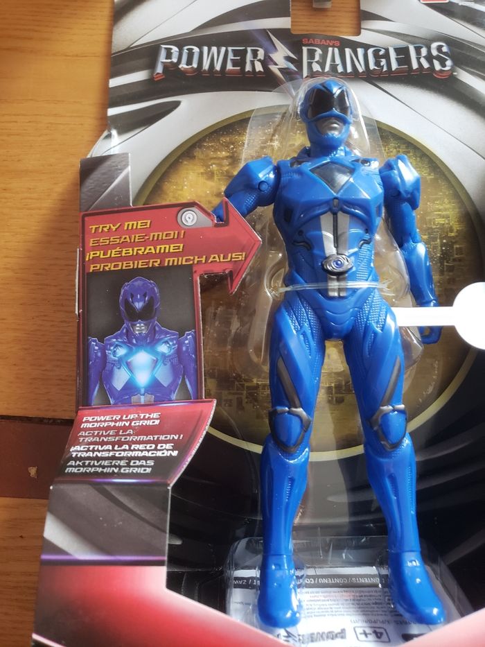 figurine power ranger force bleu - photo numéro 2