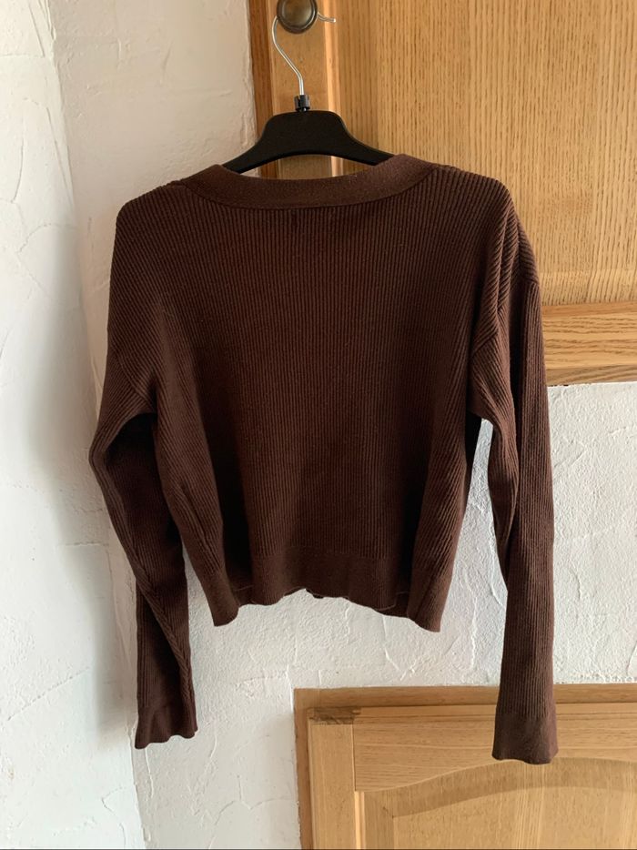 Gilet marron extensible - 12 ans - photo numéro 2