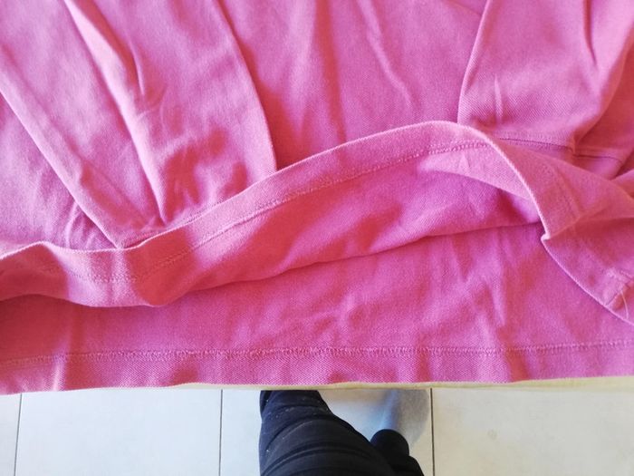 Polo manches longues homme Armand Thiery t. L lie de vie/rose fonce - photo numéro 6