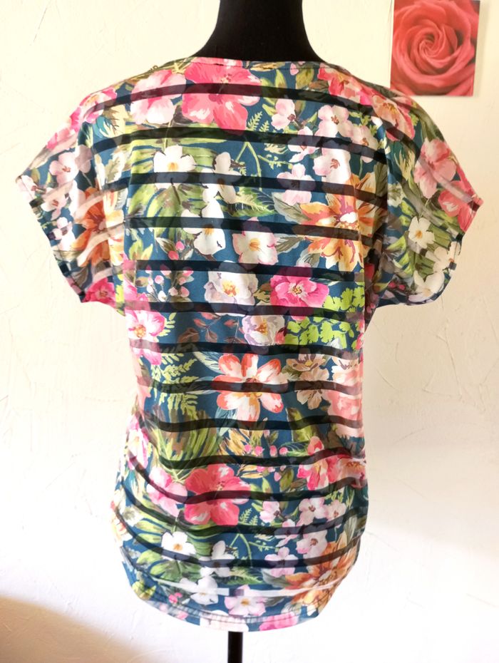 🌸 T-shirt over size, LTB, taille XS - photo numéro 3