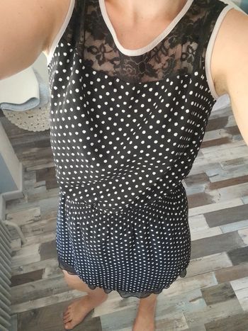 Robe à pois