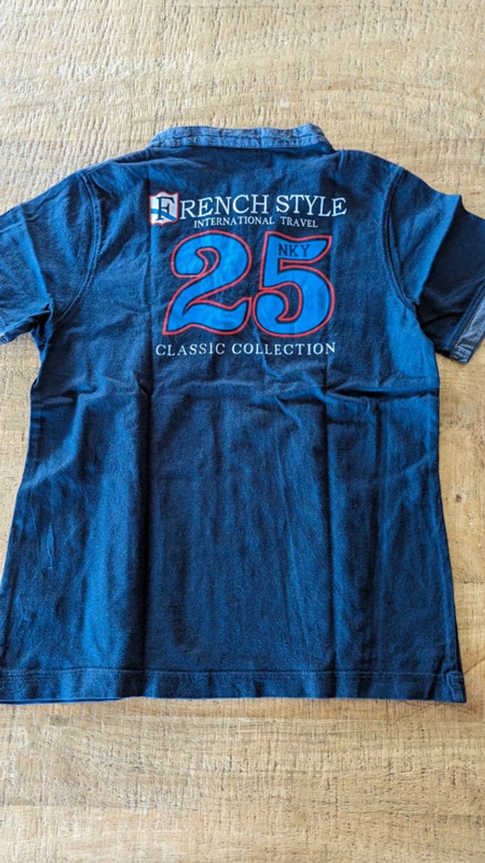 Lot de 3 tee-shirts tons bleu et gris - photo numéro 4