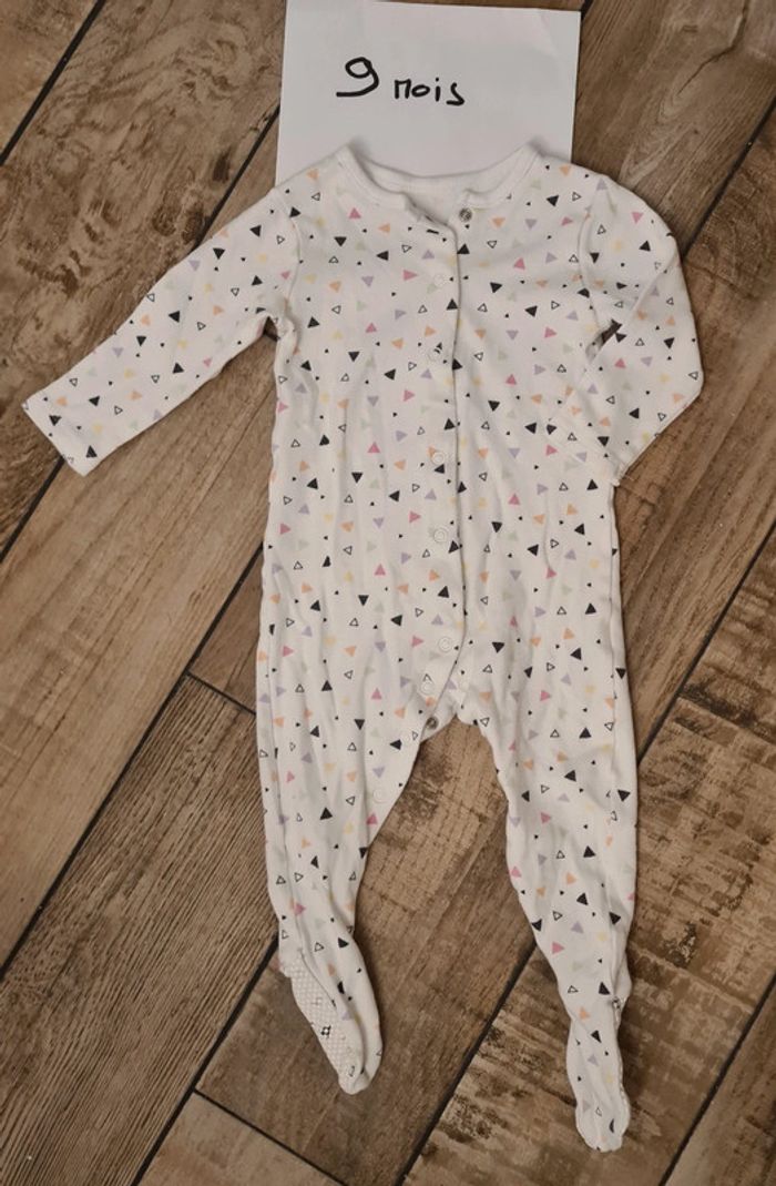 Pyjama grenouillère fin fille