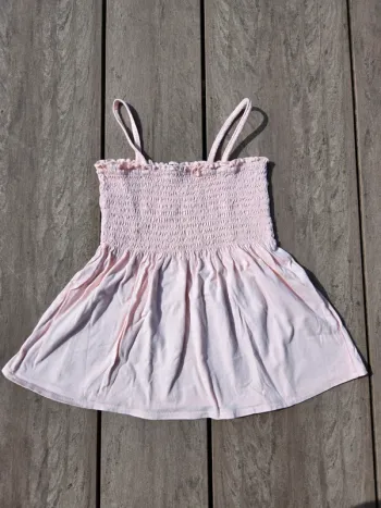 Débardeur rose pâle 8 ans