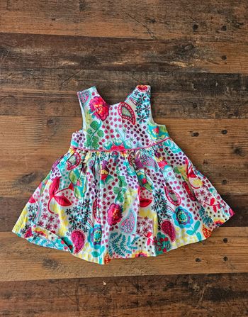 Magnifique Robe colorés DPAM 18mois bébé fille