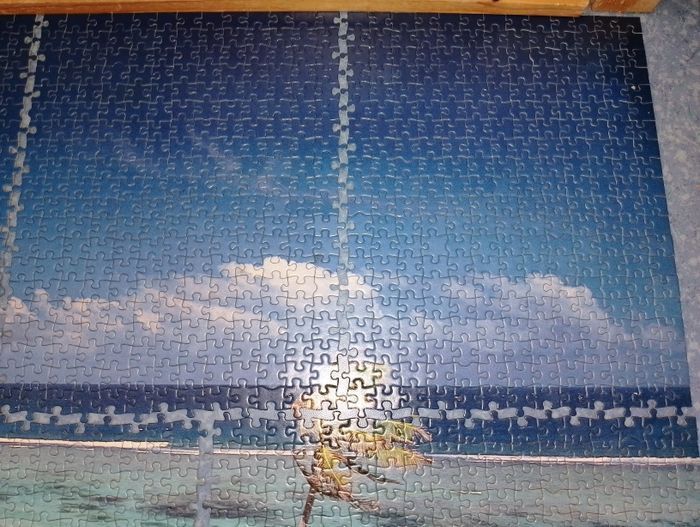 Puzzle 3000 pièces NATHAN les Seychelles - photo numéro 3