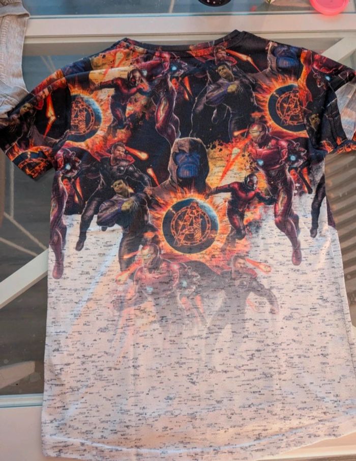 Lot t-shirts Marvel F&F 10A - photo numéro 8