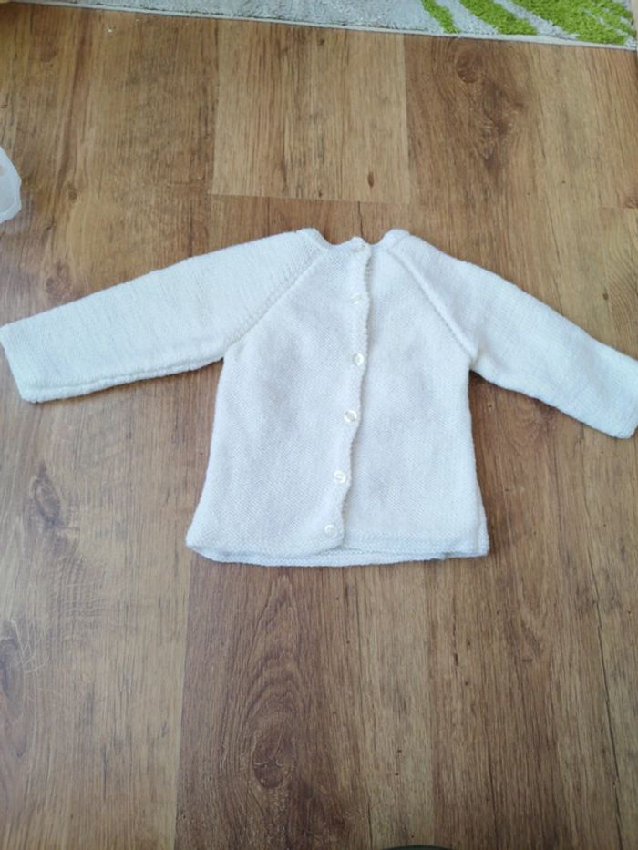 Pull blanc - photo numéro 2