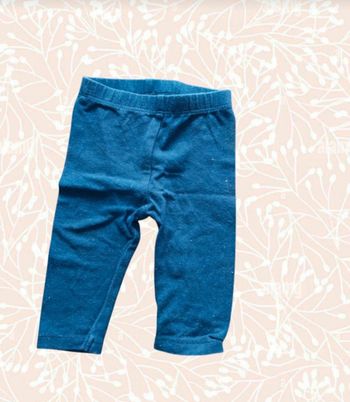 Legging bleu marine 3 mois