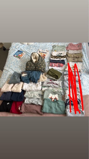Lots de vêtements 