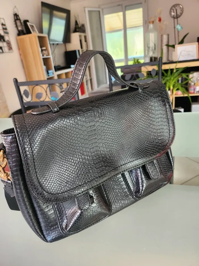 Sublime Sac noir neuf de chez Monoprix - photo numéro 7