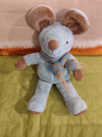 Doudou souris grain d'éveil