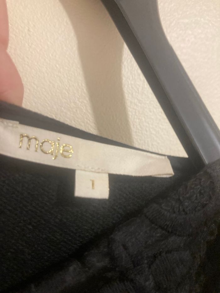 Robe Maje en dentelle - photo numéro 3