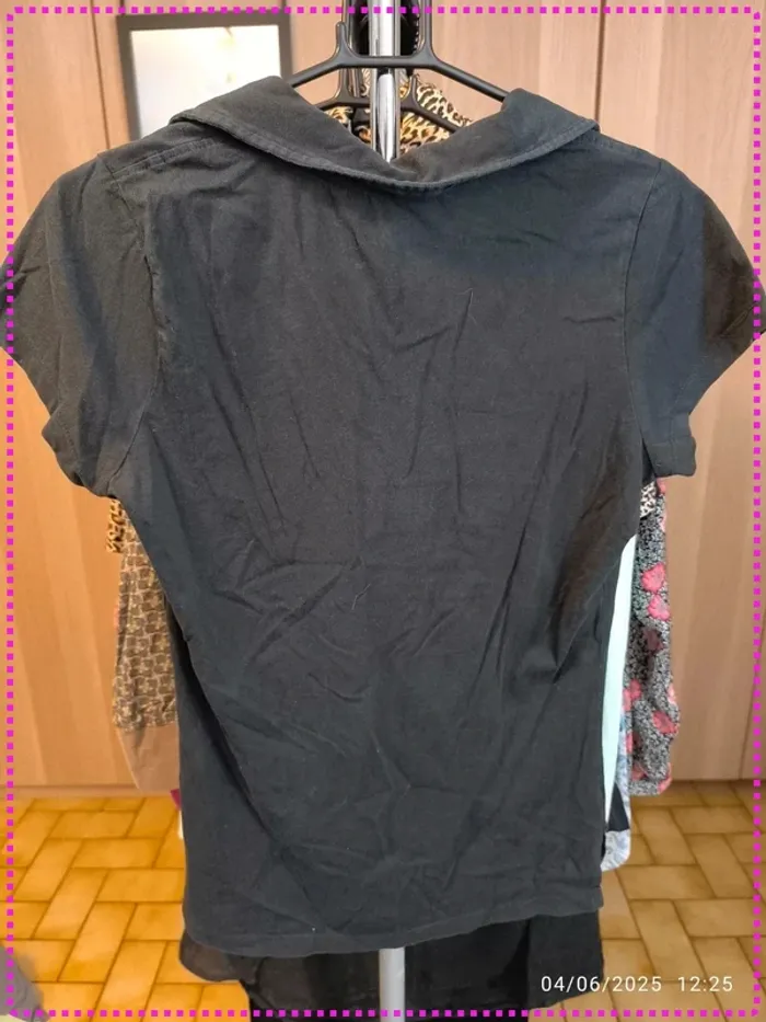 T-shirt noir (L) - photo numéro 4
