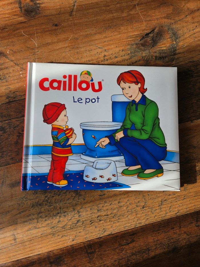 Livre Caillou Le pot