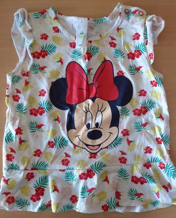 T-shirt fille 24-36 mois /92 cm Minnie-Disney
